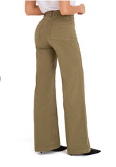 LOWLA - 242455 - High-Waisted White Straight-Leg Jeans for Women